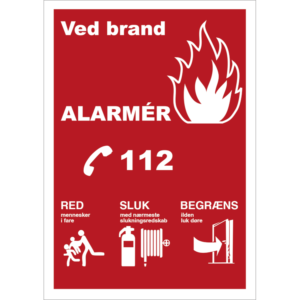 Ved brand